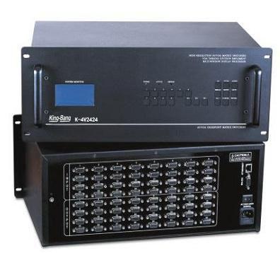 VGA三十二进八出模拟矩阵切换器K-4V3208